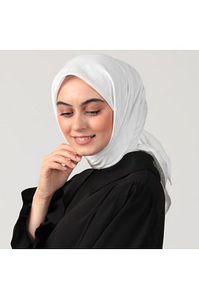 روسری سفید 90 x 90 ipekistanbul - کد 746610851