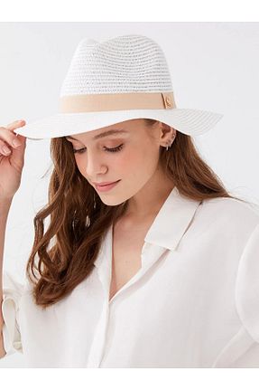 کلاه سفید زنانه LC Waikiki - کد 746618066