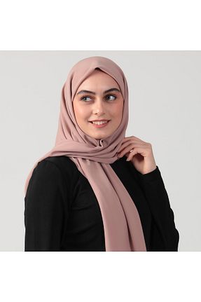 روسری قهوه ای پلی استر ipekistanbul - کد 746623922