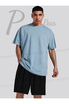 ست بالاتنه و پائین تنه آبی زنانه بافتنی Pear Wear - کد 746803434