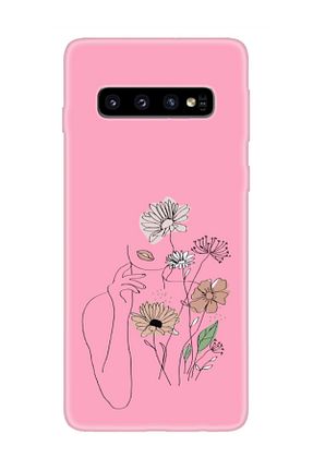 کاور و قاب صورتی Samsung Galaxy S10 frondcase - کد 726658303