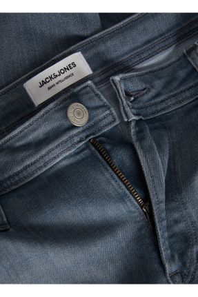 شلوار جین سفید مردانه پاچه لوله ای جین کد 747144941