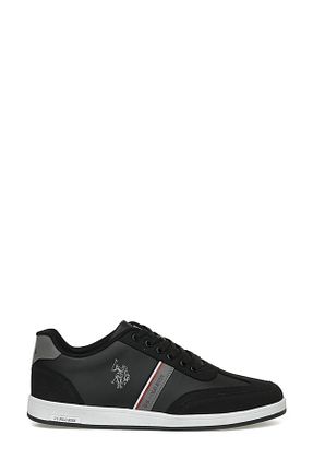 کفش اسنیکر مشکی مردانه بند دار U.S. Polo Assn. - کد 747148892