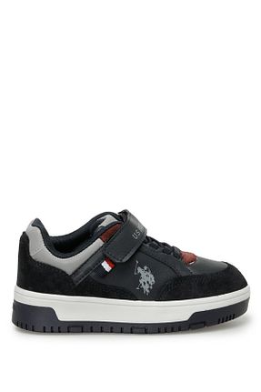 کفش اسنیکر سرمه ای بچه گانه بند دار U.S. Polo Assn. - کد 747149346