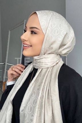 شال طوسی زنانه ابریشم کد 746255406