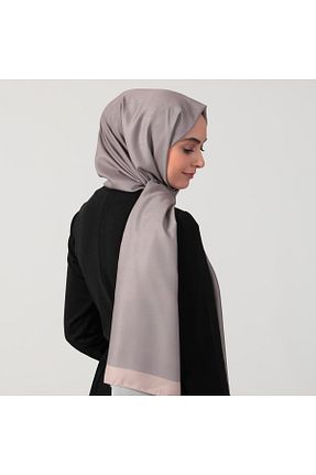 شال قهوه ای زنانه ابریشم ipekistanbul - کد 746306001