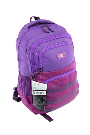 کوله پشتی بنفش زنانه سایز متوسط qoolbag - کد 746580371