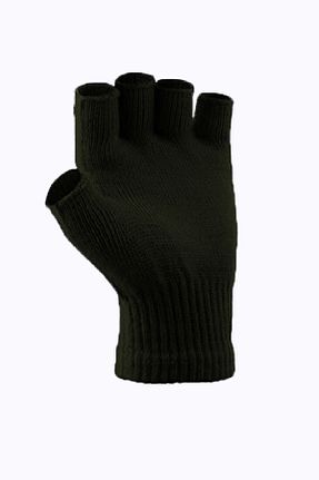 دستکش مشکی مردانه پلی استر Hepsine Rakip - کد 479367691