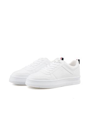 کفش اسنیکر سفید زنانه بند دار U.S. Polo Assn. - کد 746881463