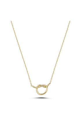 گردنبند طلا زرد زنانه 14 عیار HEMS JEWELLERY - کد 746146331
