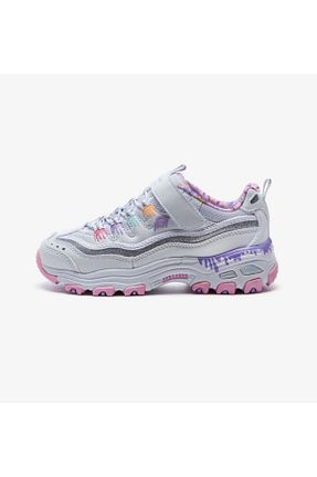 کفش اسنیکر سفید بچه گانه جیر Skechers - کد 747105735
