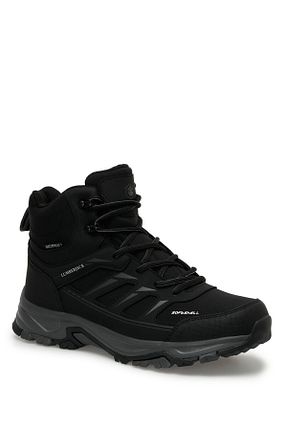 بوت مشکی مردانه پاشنه ساده پاشنه کوتاه ( 4 - 1 cm ) Gore-Tex مقاوم در برابر آب کد 747172566