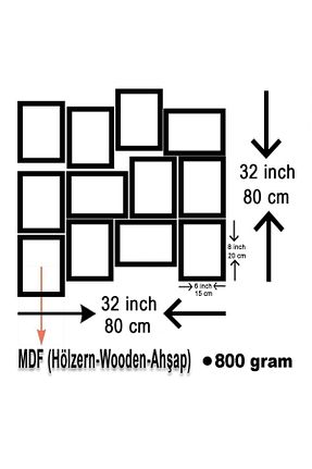 تابلو سفید MDF Optimum Design - کد 743667067