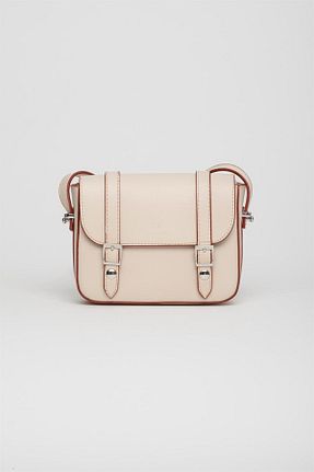 کیف پستچی بژ زنانه Jacquline - کد 746303417