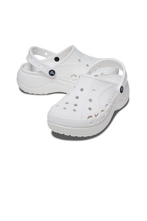 دمپائی اسپرت سفید زنانه Crocs - کد 746555621