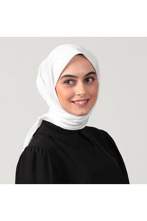 روسری سفید 90 x 90 ipekistanbul - کد 746610851
