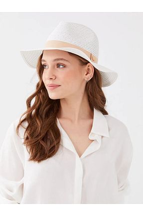 کلاه سفید زنانه LC Waikiki - کد 746618066
