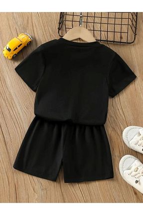 تیشرت مشکی بچه گانه رگولار Revasser - کد 746701503