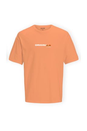 تی شرت نارنجی مردانه کد 746528116