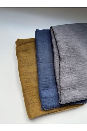 شال طوسی زنانه پنبه پلی استر Neon scarf - کد 747035162