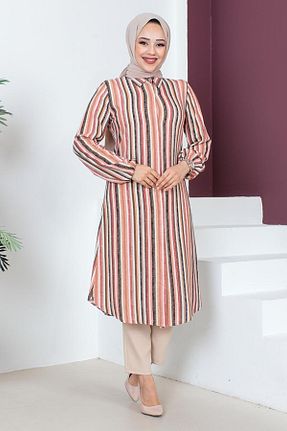 تونیک حجاب نارنجی زنانه ویسکون Genel Markalar - کد 747036237