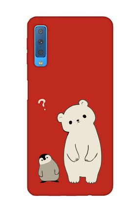 کاور و قاب قرمز Samsung Galaxy A7 2018 frondcase - کد 730354571