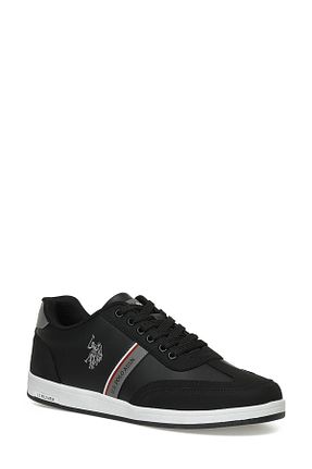 کفش اسنیکر مشکی مردانه بند دار U.S. Polo Assn. - کد 747148892