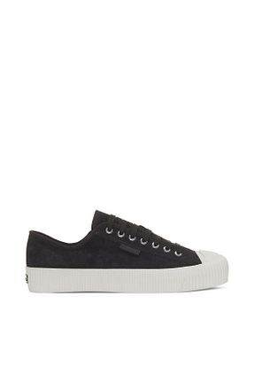 کفش اسنیکر مشکی زنانه بند دار Superga - کد 747151939