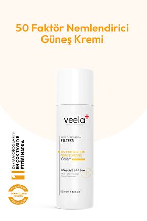 کرم ضد آفتاب صورت SPF 50 + VEELA - کد 378478012