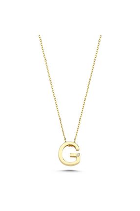 گردنبند طلا زرد زنانه 14 عیار HEMS JEWELLERY - کد 748118653