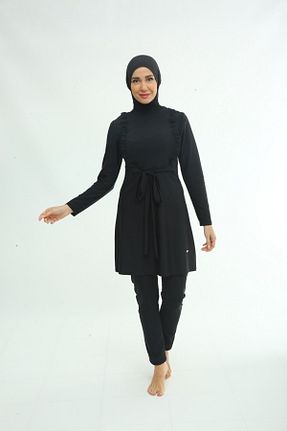مایو حجاب مشکی زنانه ساده TESMAY - کد 748135392