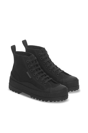 بوت / نیم بوت مشکی زنانه پاشنه تخت Superga - کد 747948229