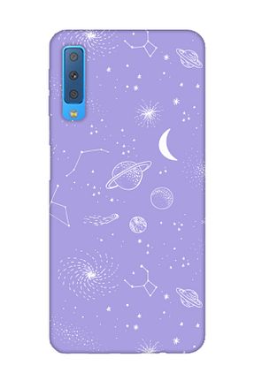 کاور و قاب بنفش Samsung Galaxy A7 2018 frondcase - کد 748501162