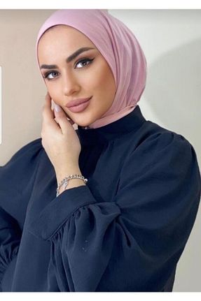 شال صورتی زنانه پنبه ای Pamuk - کد 235914329