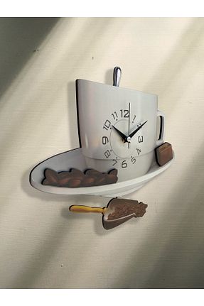 ساعت دیواری سفید 27 سانتی متر goodtime - کد 329386126