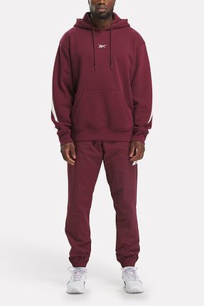 سوئیشرت زرشکی زنانه ساده Reebok - کد 747927074