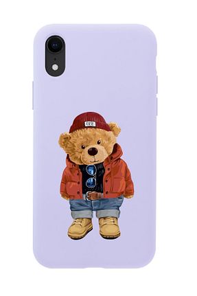 کاور و قاب بنفش iPhone xR mooodcase - کد 204300207
