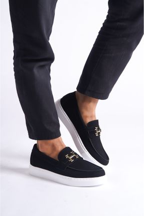 کفش کژوال مشکی مردانه پاشنه کوتاه ( 4 - 1 cm ) پاشنه ساده کد 747835424
