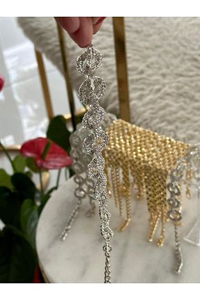 خلخال جواهر زنانه فلزی Giydim Gidiyor - کد 748039053