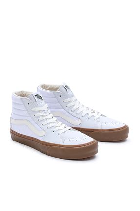 کفش اسنیکر سفید زنانه بند دار Vans - کد 748100065
