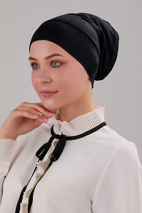 کلاه شنای حجاب مشکی زنانه Melodi Scarf - کد 740737603
