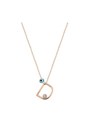 گردنبند نقره زرد زنانه 925 عیار Şimal Silver - کد 46371410