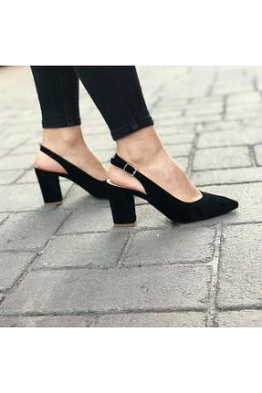 کفش پاشنه بلند کلاسیک مشکی زنانه جیر Venardi - کد 85130143