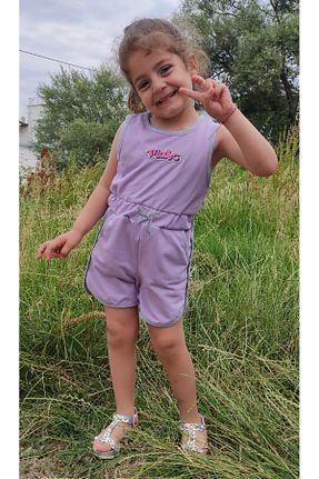 سرهمی بنفش بچه گانه بدون آستین Novy Baby - کد 739672274