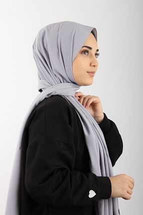 شال طوسی زنانه Medine İpeği Armine TREND - کد 113891854