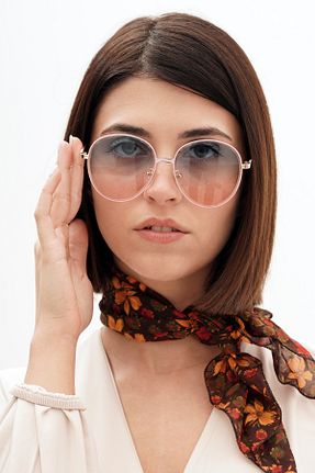 عینک آفتابی آبی زنانه UV400 Babafiyatlar - کد 258260076