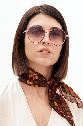 عینک آفتابی بنفش زنانه UV400 Babafiyatlar - کد 258200015