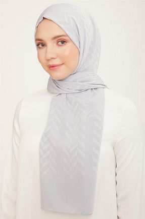 شال طوسی زنانه پلی استر Armine - کد 749208414