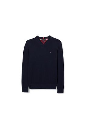 پلیور رنگی زنانه ساده Tommy Hilfiger - کد 749022072