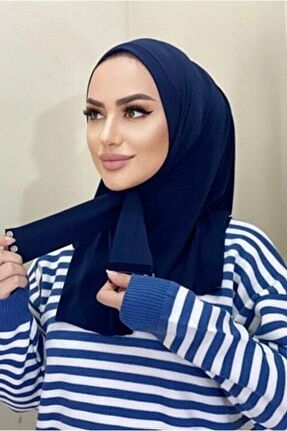 شال سرمه ای زنانه پنبه ای Genel Markalar - کد 735694000